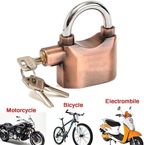 Hoaxer Hoaxer Alarm Lock Universal Security AntiTheft Padlock  - Image 4