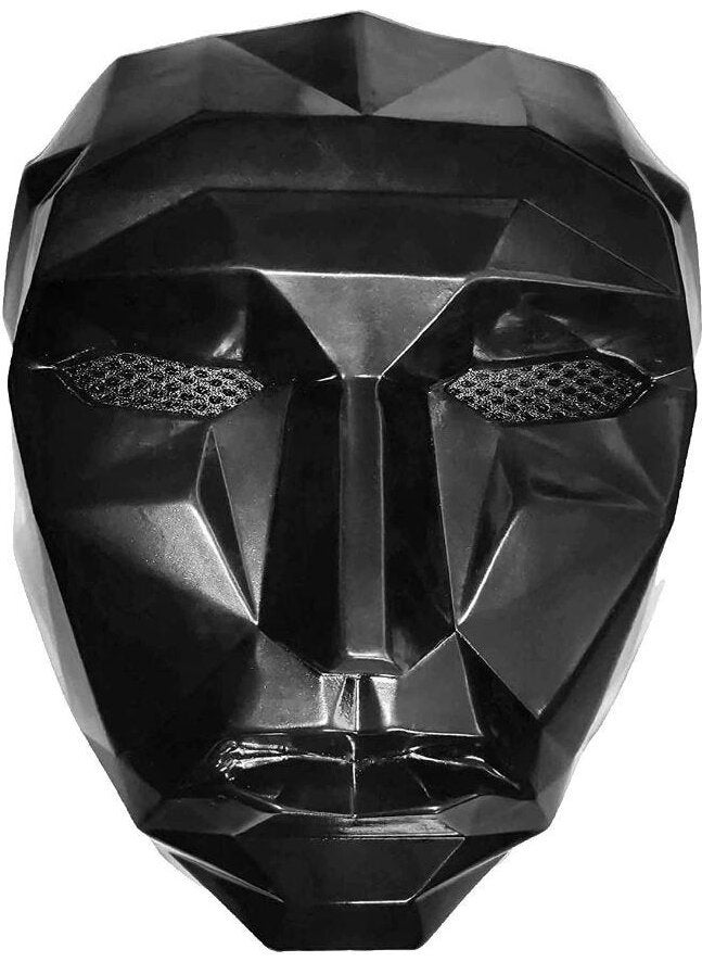 Masho Trend - Administrator Squid Game Mask - Squid Game Player Mask - Boss Mask - Squid Game Boss Mask - Image 1