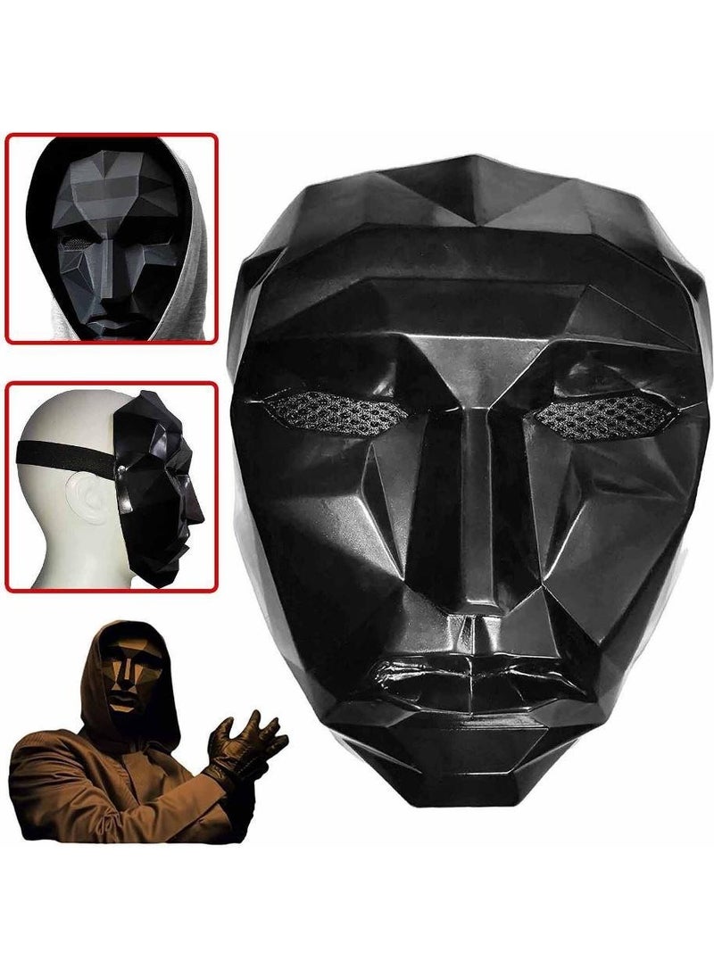Masho Trend - Administrator Squid Game Mask - Squid Game Player Mask - Boss Mask - Squid Game Boss Mask - Image 1