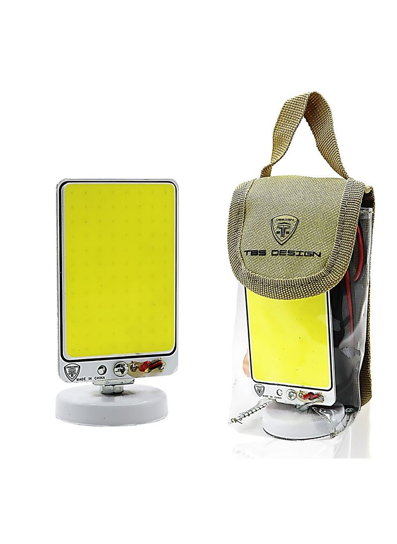 TBS DESIGN TBS CRL-B02 360° Light Portable Work Light LED Camping Lantern Multicolor with Magnetic Base  - Image 1