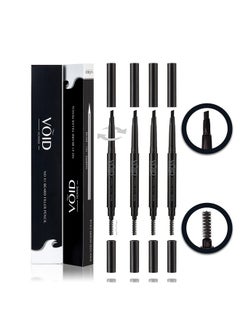 VOID Homme VOID Homme Instant Beard Filler Pen Kit for Men (Dark Brown, Set of 4) - Full Beards Waterproof Pencil Liner and Easy Beard Filling  - Image 1