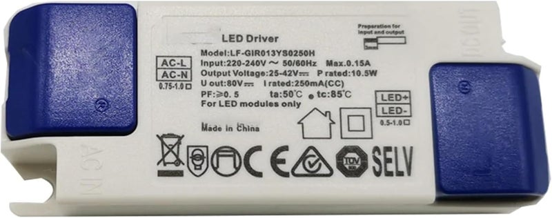 1PCS LF-GIR009YS0135H 6W 7W/16W LF-Gir Engineering Quality Driven LED Spotlights, Down Lights, Ceiling Lights, Track Lights(12W) - Image 1