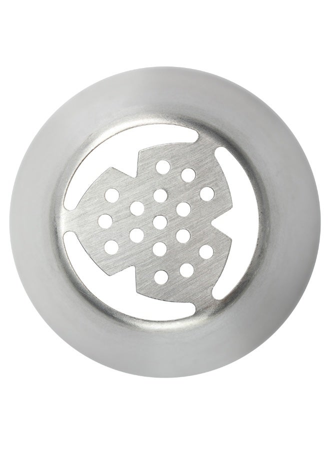 Restaurantware Russian Piping Tip, 1 Lily Cake Decor Piping Tip - #27, Corrosion-Resistant, Stainless Steel Decorating Tip For Frosting, Dishwashable, Decorate Cupcakes, Cakes, or Cookies - Image 1