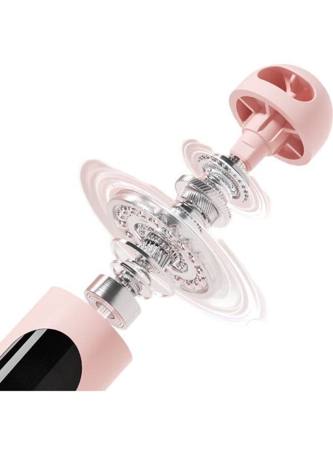 Yottoy Smart Counting Jump Rope For Adults Fitness Training, Children'S Middle School Exam Jump Rope, Cordless + Corded Large Ball/Rose Pink - Image 2