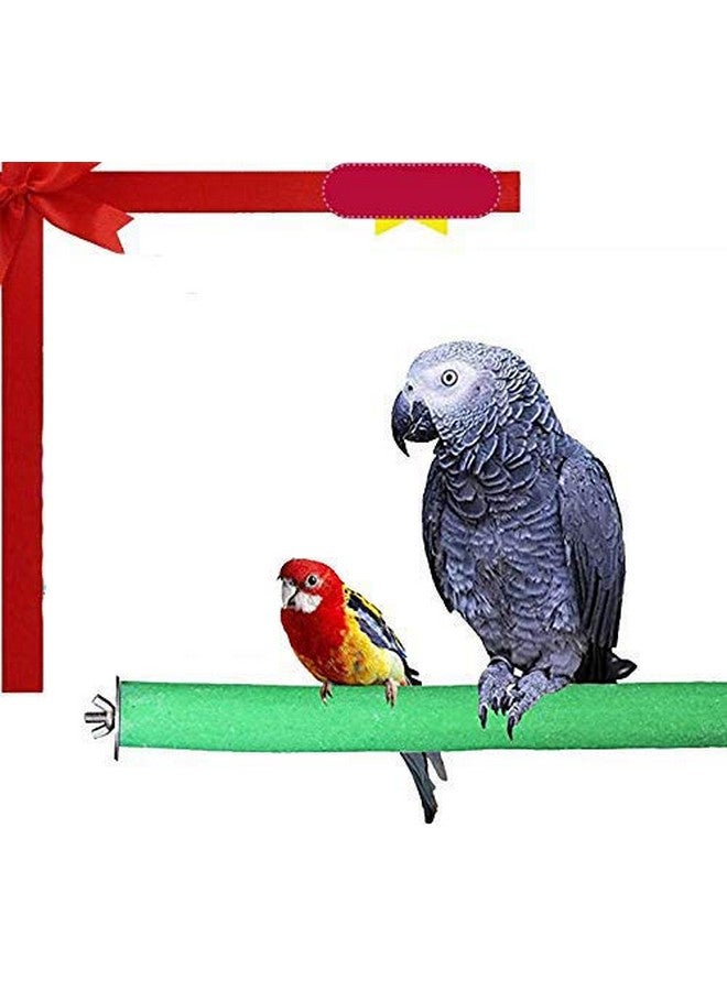 ويستيرن إرا مجموعة من 2 مقعد/حامل/لعبة رملية خشبية آمنة للطيور (خفيفة الوزن) (الحجم - 10 بوصة) - Image 1