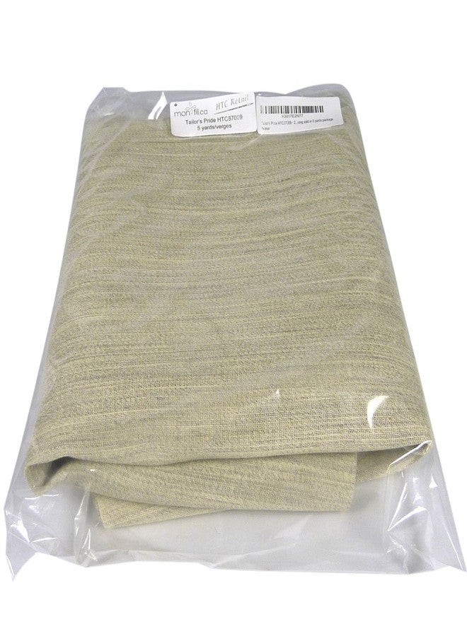 Superpunch Tailor’s Pride Interfacing/Interlining, HTC87009-21’’Wide, Fabric Stabilizer for Sewing, Sew-in Hair Canvas 41% Acrylic, 16% Polyester, 15% Rayon, 9% Cotton, in 5 Yard Package Made in USA - Image 1