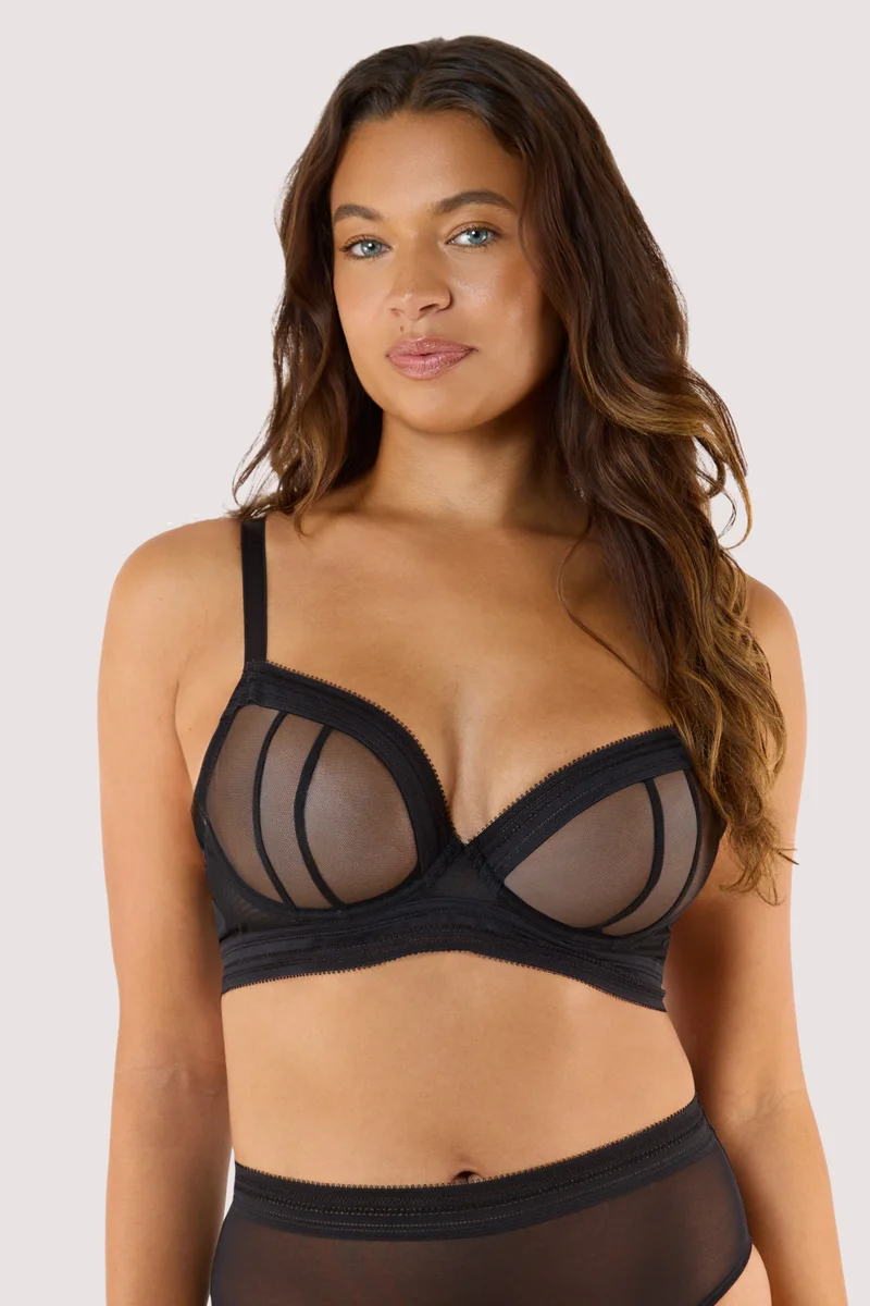 KBX Playful Promises Icon Sheer Plunge Bra