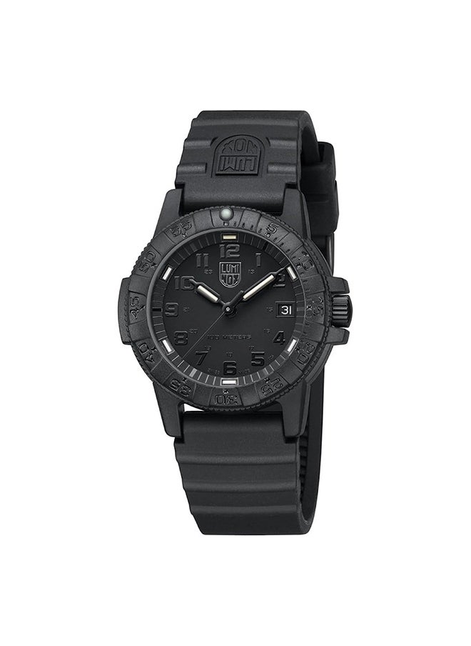 Luminox - Unisex Analog Round Shape Rubber Wrist Watch XS.0301.BO.L - 39 Mm - Image 1