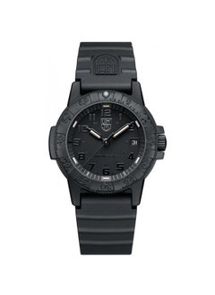 Unisex Analog Round Shape Rubber Wrist Watch XS.0301.BO.L - 39 Mm