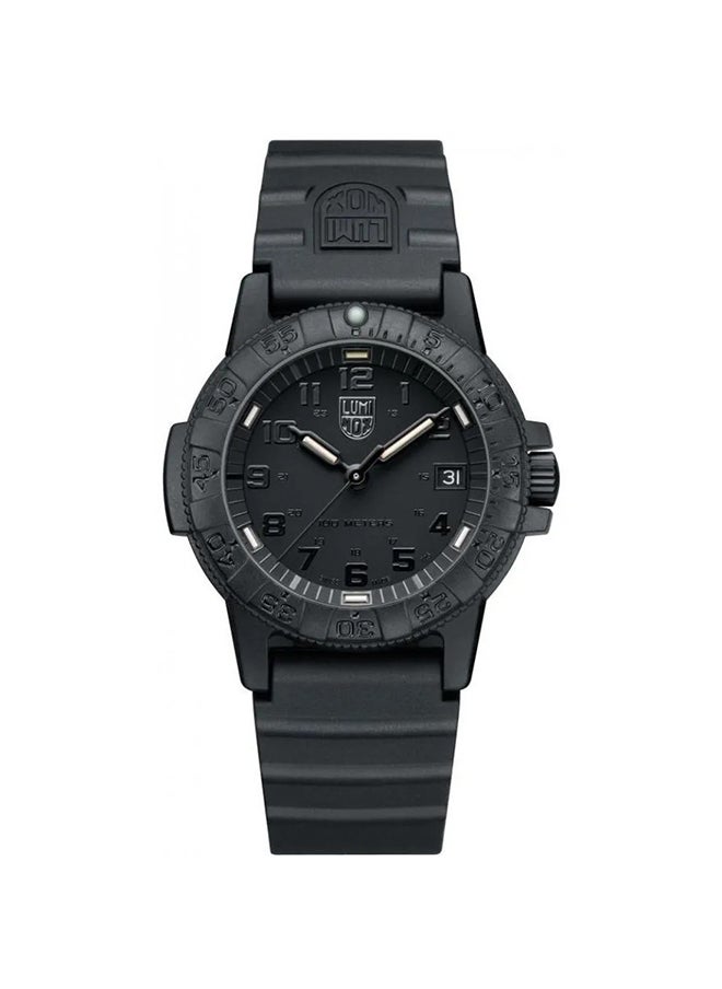 Luminox - Unisex Analog Round Shape Rubber Wrist Watch XS.0301.BO.L - 39 Mm - Image 1