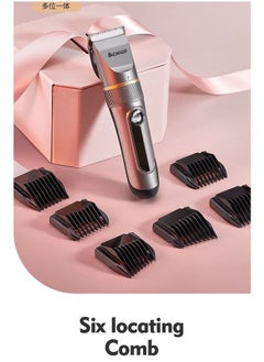 CHIGO Professional Barber Waterproof Electric Hair Clipper Cordless Rechargeable Men Groin Body Hair Trimmer  - Image 4
