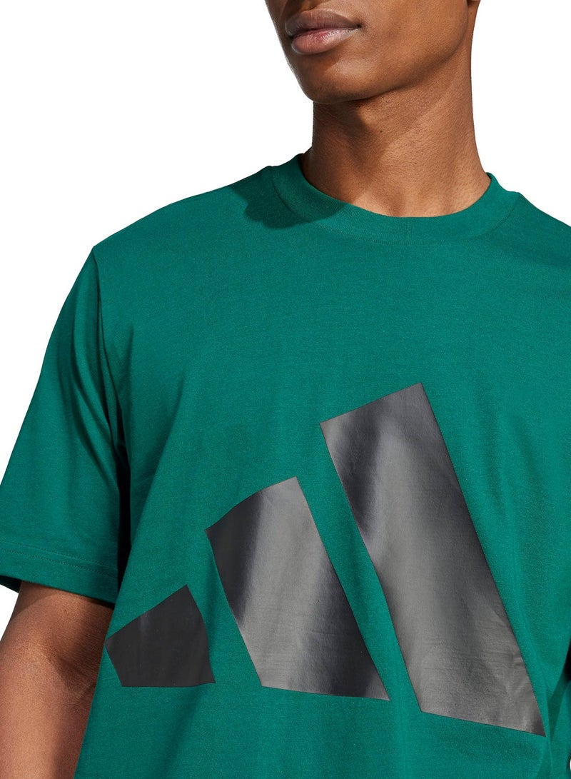 Adidas Single Jersey Big Logo T-Shirt - Image 3