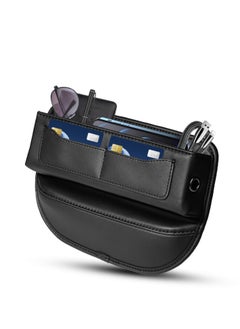 SYOSI Car Seat Gap Filler Organizers,Premium Leather Automotive Accessories for Storing Cards, Phones, Wallets, Keys, and Glasses Between Front Seats  - Image 1