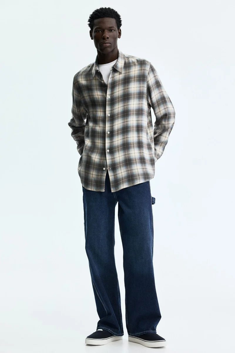 H&M  Relaxed Fit Shirt for Men | Best Price UAE