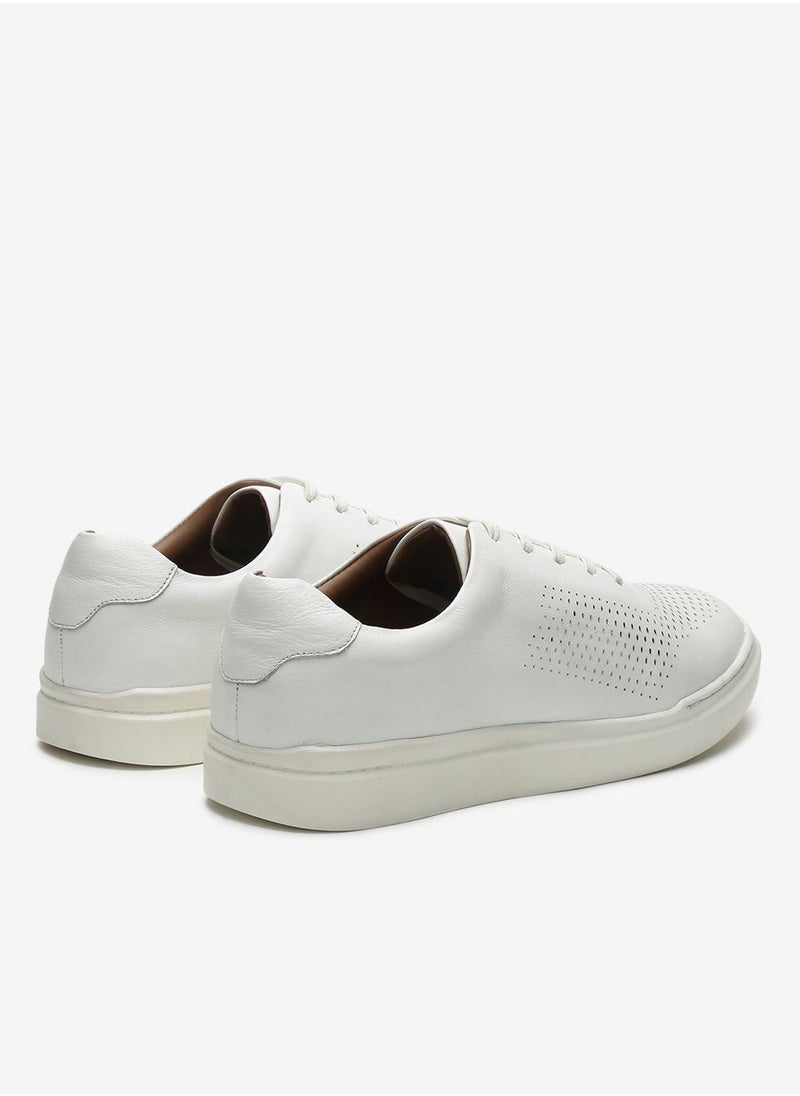 Hush Puppies Leather Low Top Sneakers  - Image 2