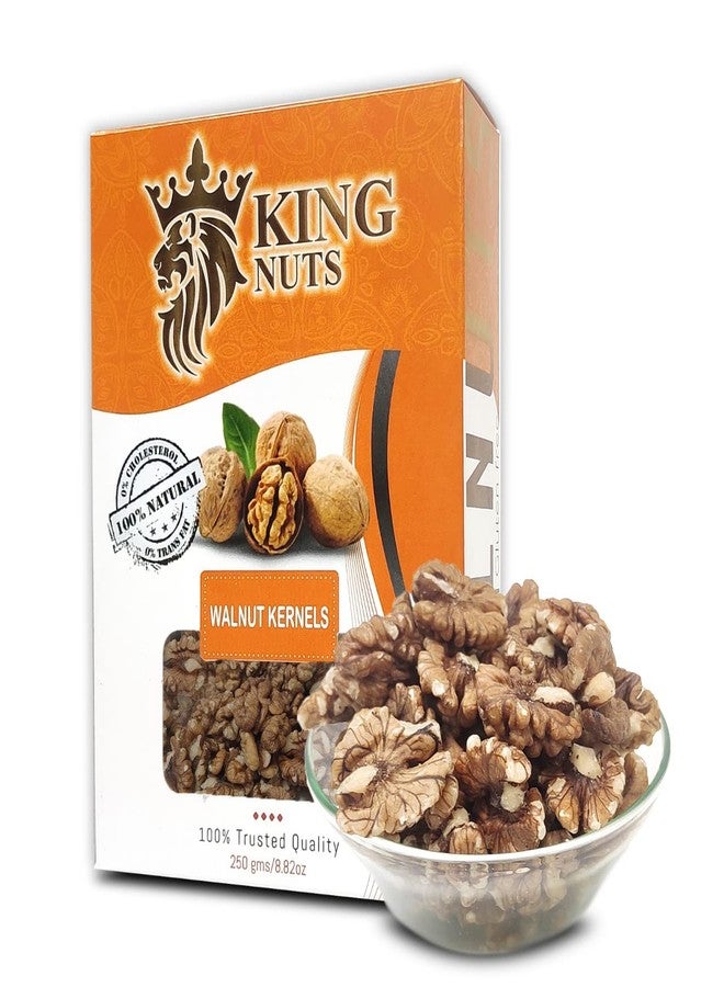 Go King Nuts Kashmiri Amber Halves walnuts kernels 1 Kg, (Pack of 4) | Walnuts Dry Fruits | Organic Walnuts | Kashmiri Walnuts Kernels for Snacking & Baking - Image 3