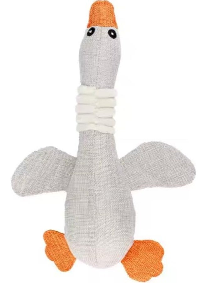 Queens Interactive Dog Squeaky Duck Toy, A Durable, Plush Toy for Fun and Engaging Playtime with Your Dog - Image 3