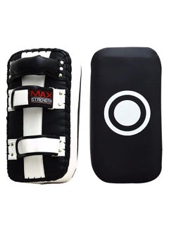 Max Strength MMA Boxing Thai Pad - Ideal for Muay Thai Kickboxing (Pair)  - Image 1