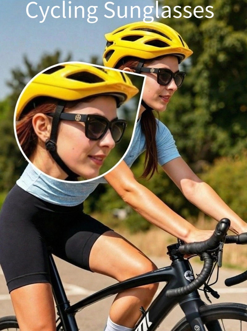 Burch TB Women's Cycling Sunglasses TY7167U Retro Sunglasses Unique  Quare Design Sunglasses Modern - Image 2