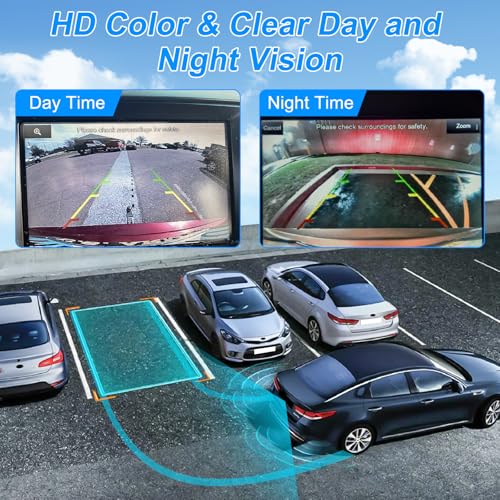 KUTTOLE EB5Z-19G490-A Rear View Backup Camera Compatible with Ford Explorer Limited 2011 2012 2013 2014 2015 Waterproof Parking Assist Rear Camera 170° Angle HD Night Vision - Image 3