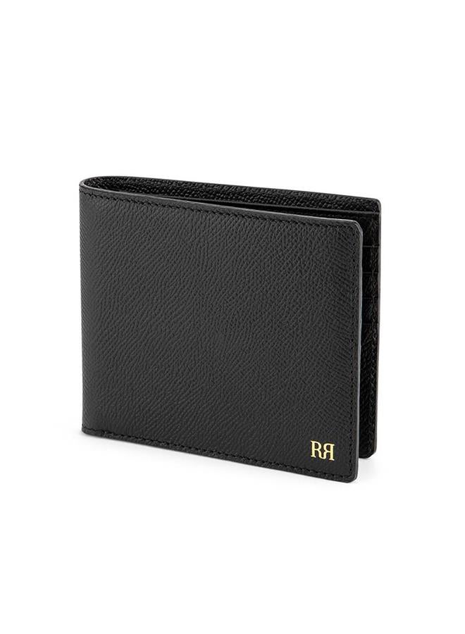 Riblor Serafino 8 Card Italian Leather Wallet Black - Image 3