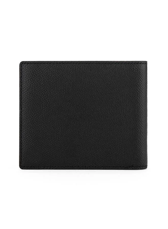 Riblor Riblor Serafino 8 Card Italian Leather Wallet Black
