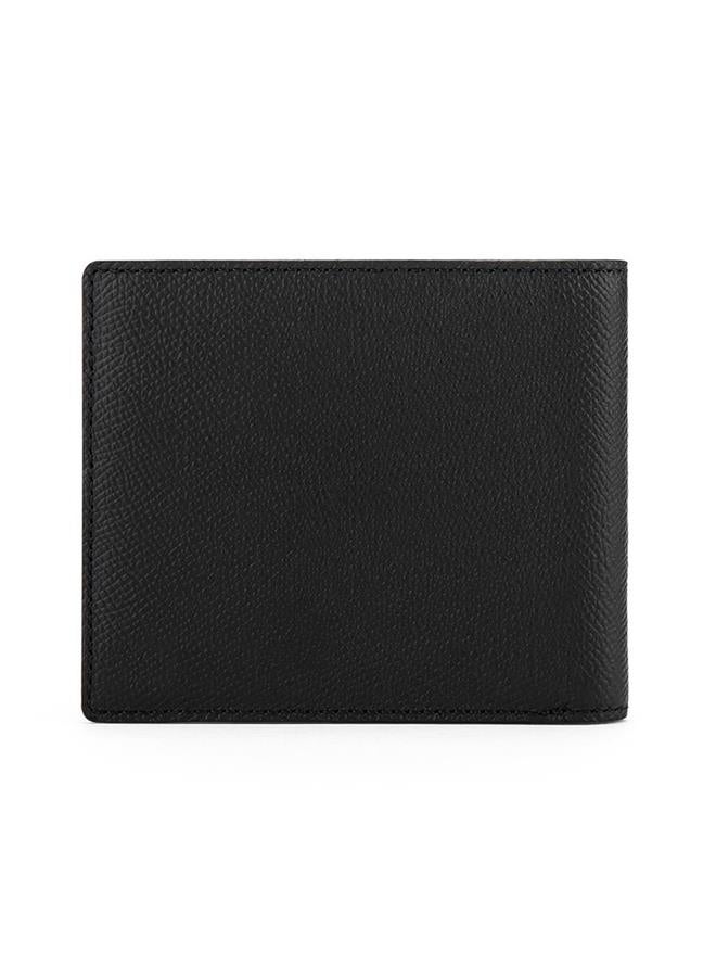 Riblor Serafino 8 Card Italian Leather Wallet Black - Image 4