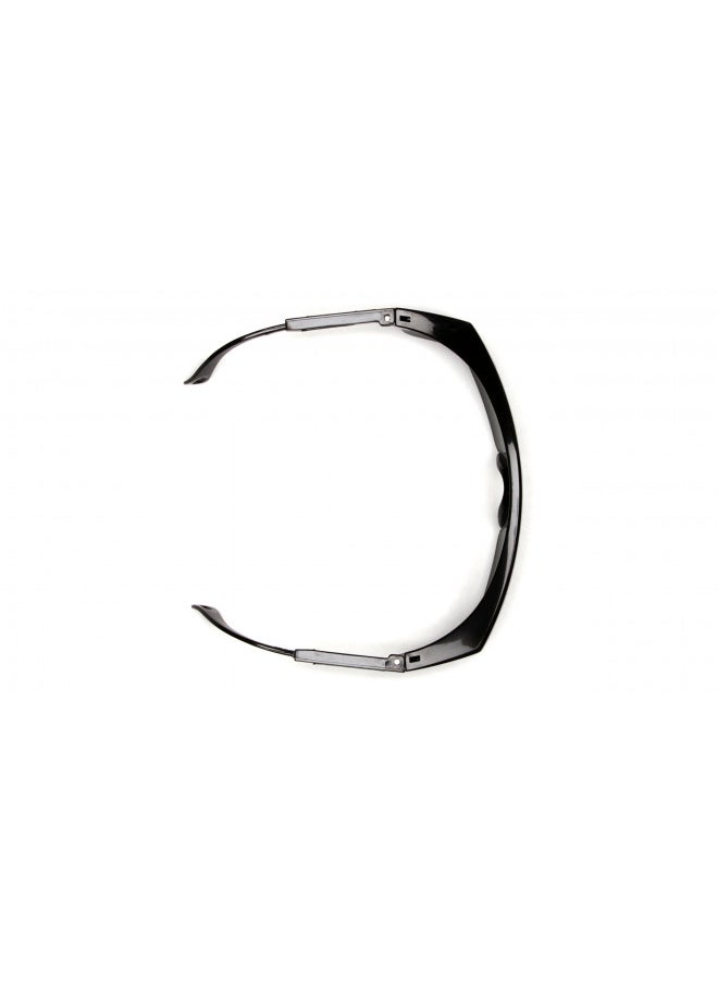 Pyramex Safety Pyramex Integra Safety Eyewear, Clear Lens With Red Frame  - Image 5