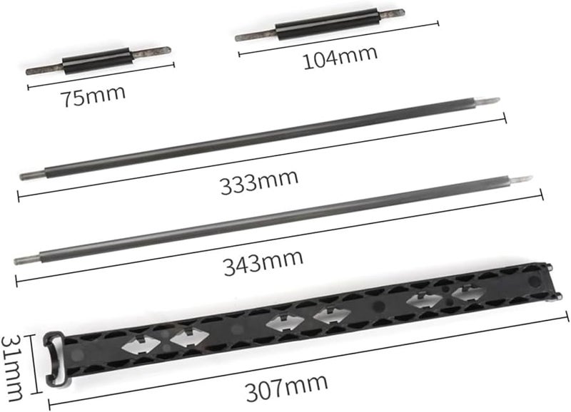 Mercedes S Class W222 W221 Car Seat Adjustment Flexible Shaft Drive Shaft 75mm - Image 4