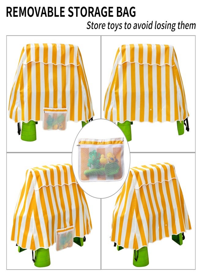 UNARK Water Table Cover for Toddler Outdoor Toys,Kids Water Table Cover for Water Table,Water Table Accessories for Water Table For Toddlers 1-3,Water Table Covers For Toddler Outdoor Toys (Yellow) - Image 4