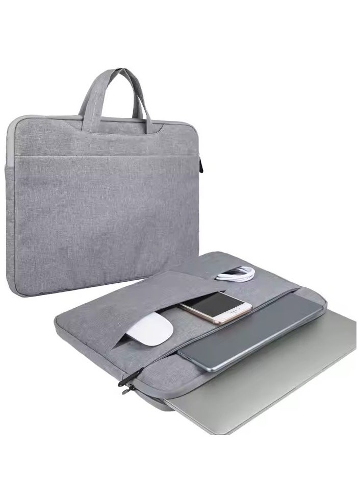 Generic - Laptop Sleeve 15'', Shockproof  Waterproof Laptop Case Portable Notebook Sleeve 15 Inch Protective Case Cover Compatible with MacBook Pro Lenovo IdeaPad ThinkPad Dell Latitude, Polyester Multifuncti - Image 1