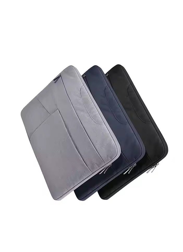 Generic - Laptop Sleeve 15'', Shockproof  Waterproof Laptop Case Portable Notebook Sleeve 15 Inch Protective Case Cover Compatible with MacBook Pro Lenovo IdeaPad ThinkPad Dell Latitude, Polyester Multifuncti - Image 1