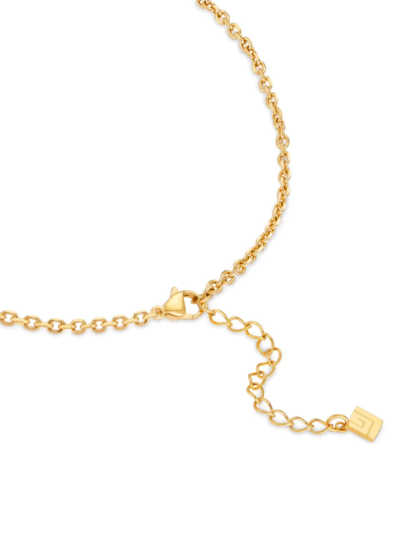 Guy Laroche Camille Gold Plated Necklace With Crystals