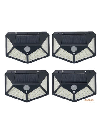 New Solar Powered Garden Lights with 100 LEDs – 3 Modes Outdoor Lighting, IP65 Waterproof, 270° Motion Sensor, Energy Efficient, Perfect for Backyard, Fence, Front Door – 4 Pack - pzsku/Z5AE2F9B692A3D2B7D1A4Z/45/_/1739985946/876c16d4-4fb9-494b-a81b-c8ea76884731