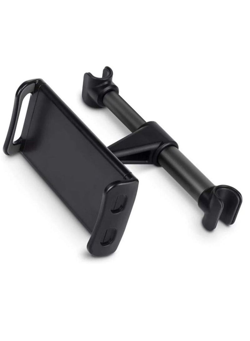ELTRAZONE Car Headrest Mount Tablet Holder Universal 360 Rotating Car Seat Stand Cradle for iPhone/iPad/Tablets/Smartphones 4" to 11" Wide 360° Rotation - Image 1