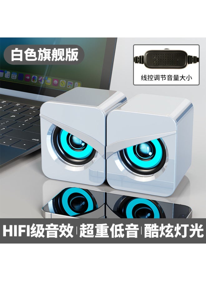 نيوترل مكبرات صوت كمبيوتر صغيرة مع مضخم صوت سلكي - جودة صوت عالية لتوصيل الكمبيوتر - Image 1