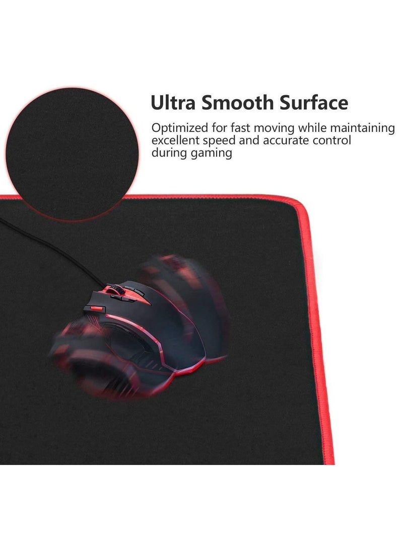 Large Mouse Pad Non-Slip PU Leather Desk Mouse Pad Waterproof Desk Pad Protector Desk Writing Mat for Office Home 60cm x 30cm - Image 5