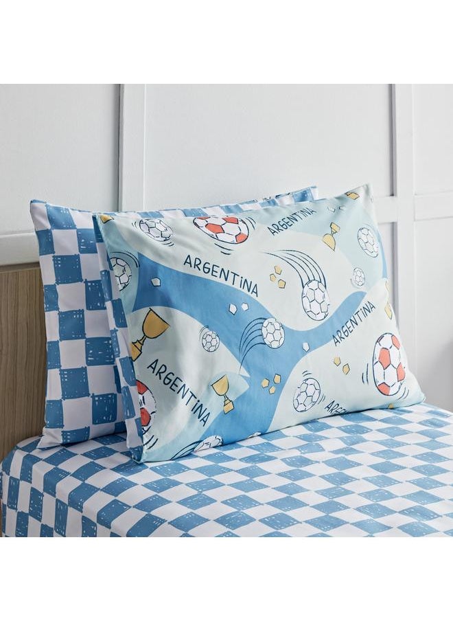 ARCADE - Arena 2 Piece Microfibre Pillow Cover Set 50X75 Cm - Image 1