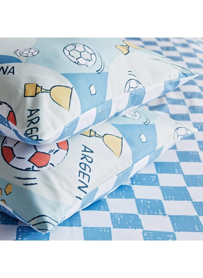 ARCADE - Arena 2 Piece Microfibre Pillow Cover Set 50X75 Cm - Image 1