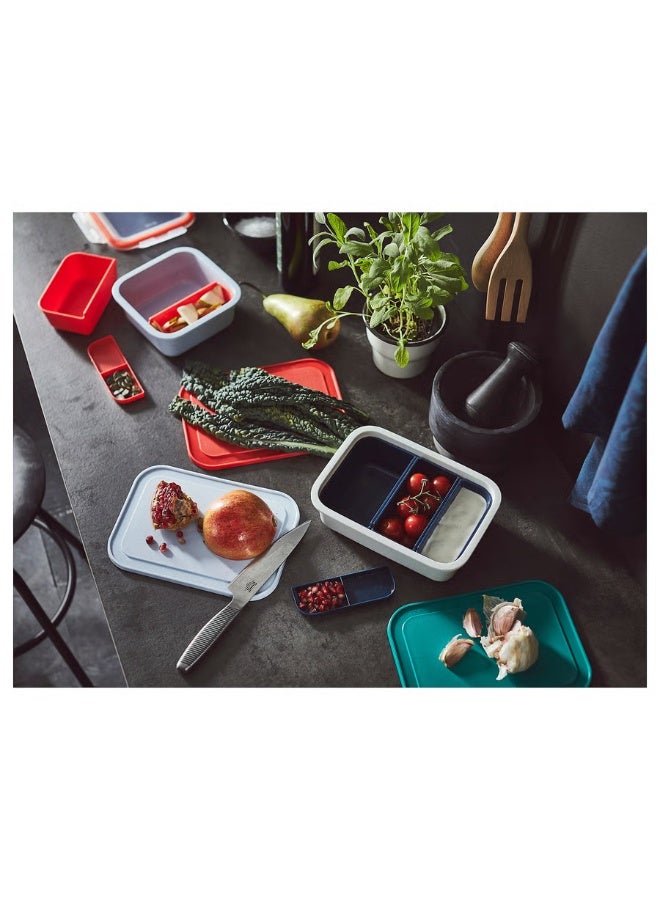 IKEA (IKEA) مجموعة 3 ألواح تقطيع IKEA 365+ – 22×16 سم، بلاستيك متين، متعدد الألوان، متعددة الاستخدام - Image 4