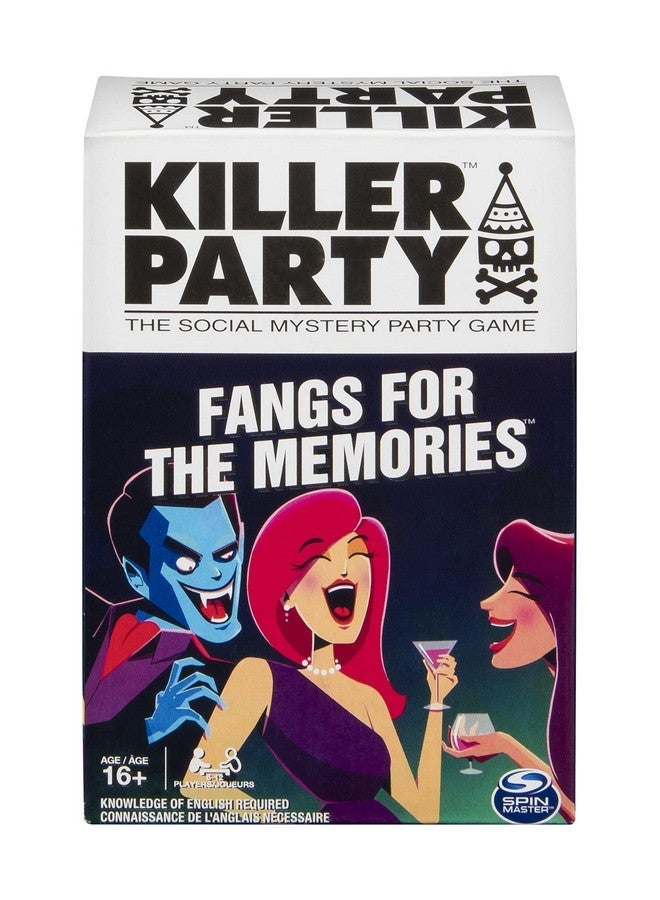 Spin Master Games Killer Party - Fangs for The Memories, The Social Mystery Party Game for Ages 16 and Up - Image 1