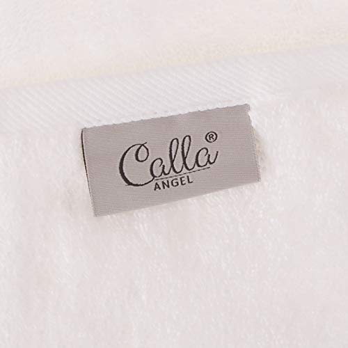 Calla Angel Superior 1000 Gram Egyptian Cotton Oversize 63 x 31 Bath Towel, 1 Piece, Logo White - Image 4