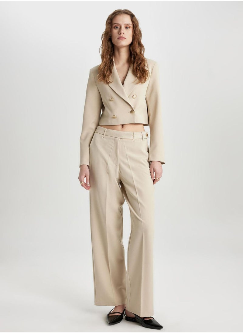 DeFacto - Crop Jacket Collar Blazer - Image 1