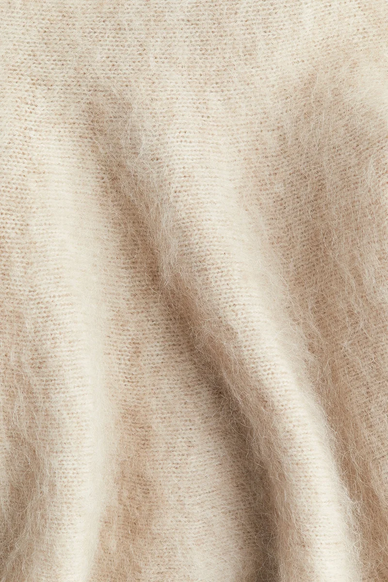 اتش اند ام تنورة من مزيج الموهير بحافة واسعة