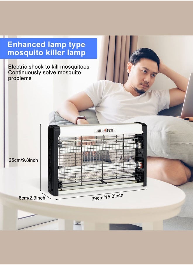 WEMART mosquito killer,Bug Zapper fly killer Indoor Electric Mosquito Zapper Killer Gnats fruit fly trap for Home Restaurants Kitchen Garden 20W  - Image 2