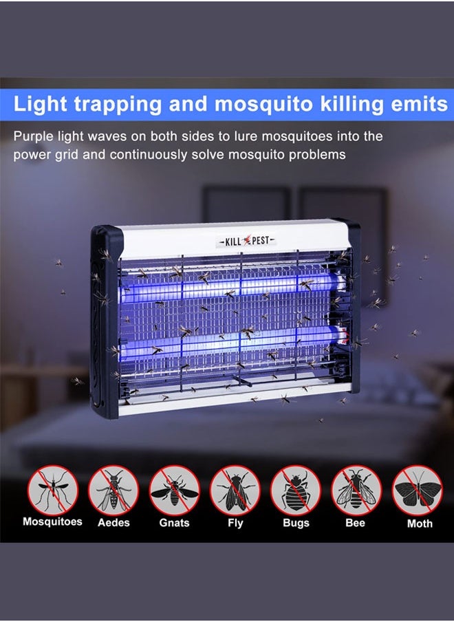 WEMART mosquito killer,Bug Zapper fly killer Indoor Electric Mosquito Zapper Killer Gnats fruit fly trap for Home Restaurants Kitchen Garden 20W  - Image 5