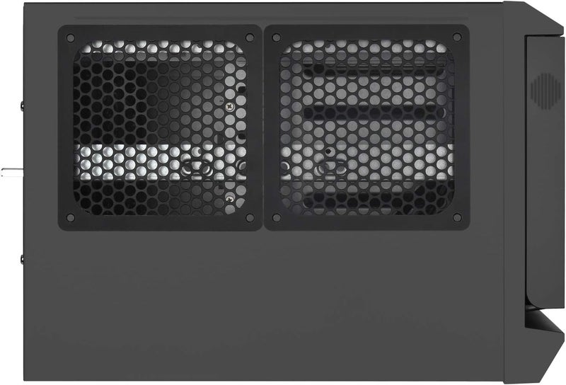 SilverStone SilverStone Technology CS381B MicroATXMiniDTXMiniItx 8 Bay Hot Swap 2535 SAS12GSAS6G NAS Storage Case with 2X 120mm Dual Ball Bearing Fan Black - Image 5