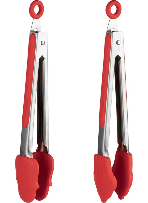 Silicone Serving Tongs - Corn/capcake
