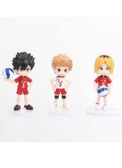 General 6 2nd generation volleyball youth figures and Kawatsu, solitary claw grinding doll children's toy model ornaments for fans and friends, home decoration (10cm)  - Image 2