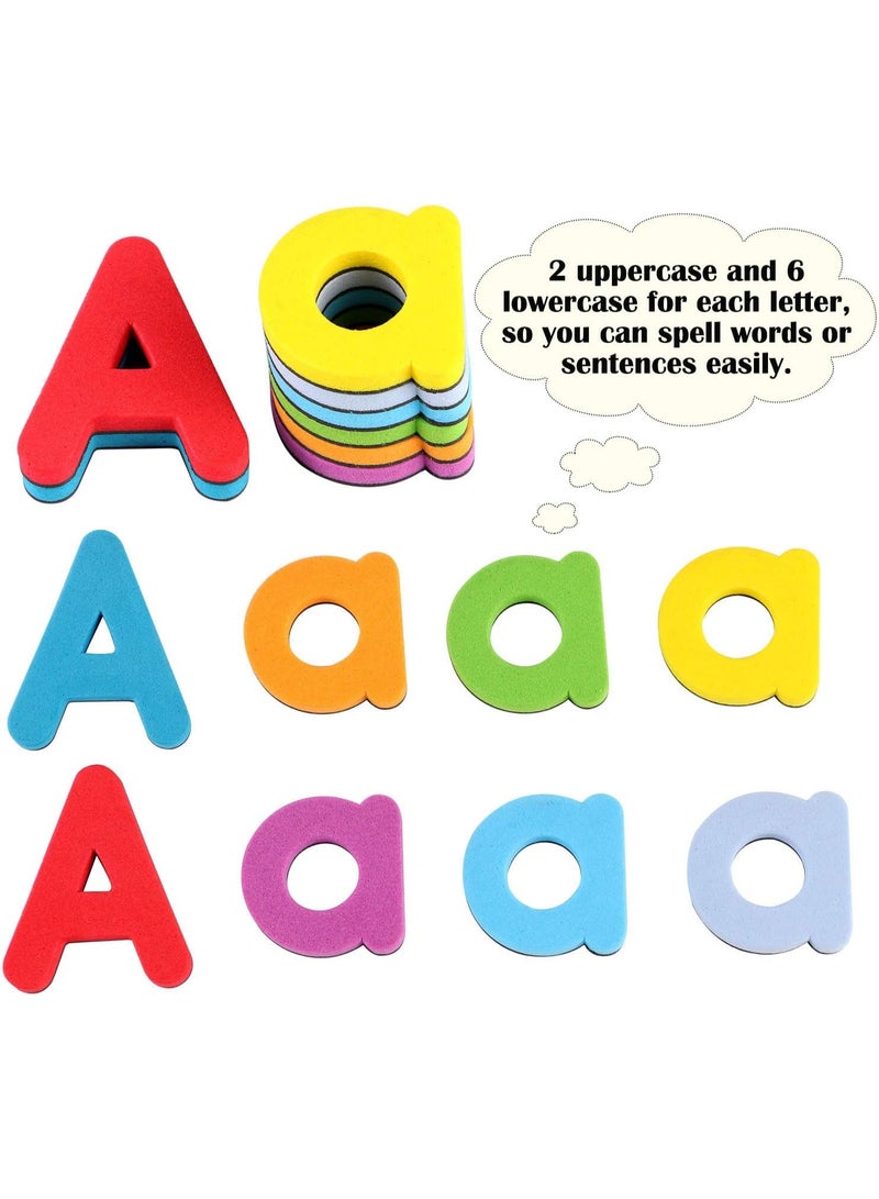 SUKILO 253 PCS Magnetic Letters and Numbers Kit with Double-Sided Magnetic Board & Storage Box – Educational Alphabet Toys for Kids, Toddlers, Preschool Learning - Image 2